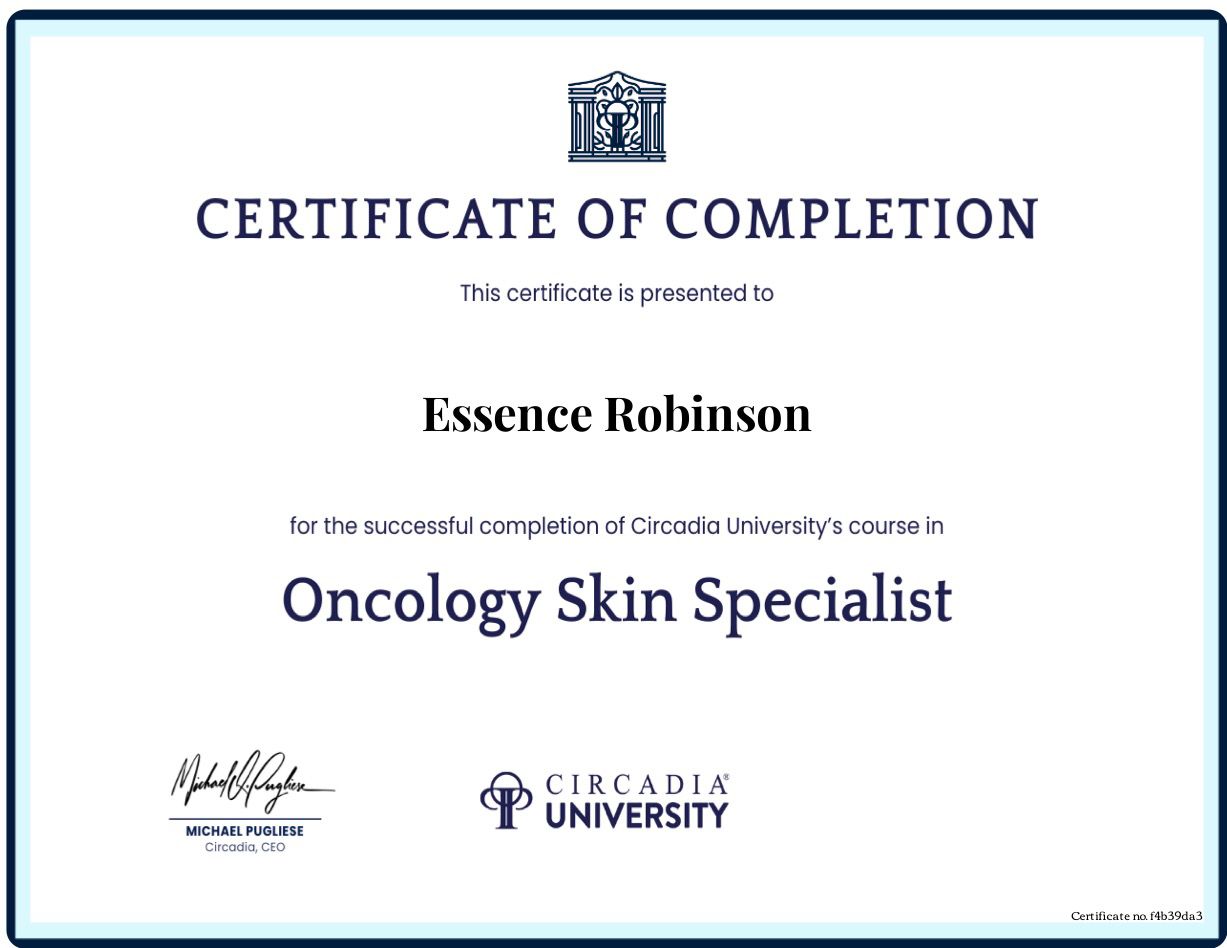 Skin Specialist Certification